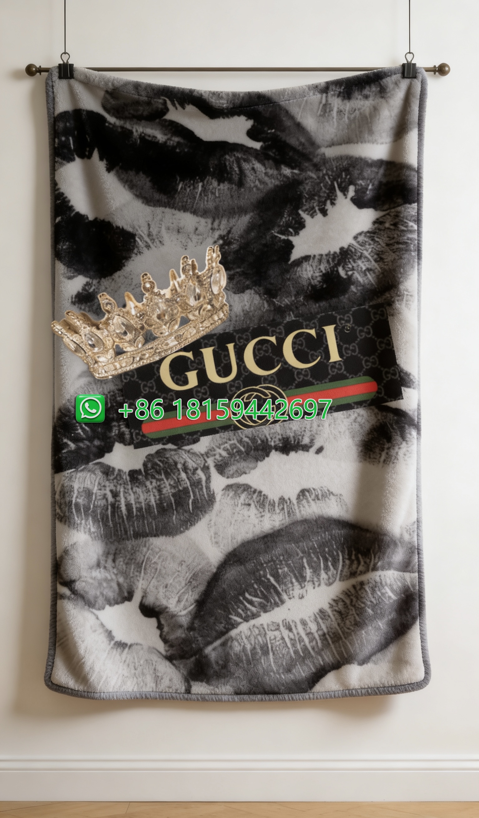 Gucci Throw Blankets